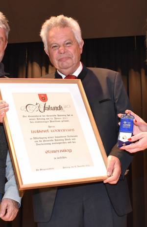 Ehrenringträger Hubert Wammes, Verleihung des Ehrenrings am 18.12.2022